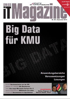 Swiss IT Magazine Cover Ausgabe 2014/itm_201409