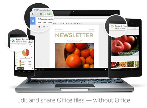 Office-Dateien bearbeiten mit Google Docs