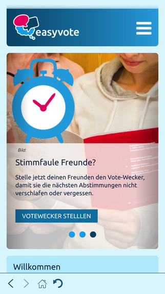 Schweizer Jugendliche wünschten sich Polit-App
