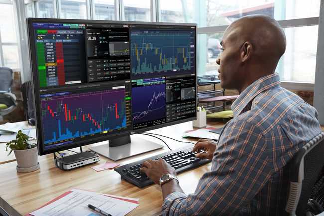 Dell lanciert 43-Zoll-Monitor für Software-Entwickler und Trader